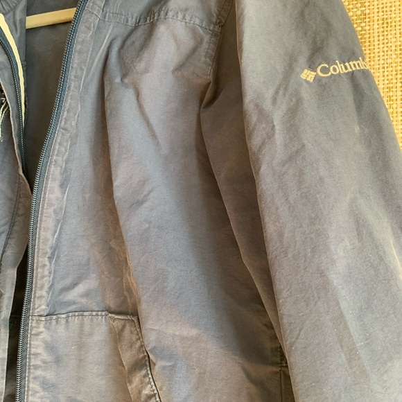 Columbia Sportswear Lightweight Womens Jacket Coat Size Small Blue Rain Coat - Picture 2 of 4